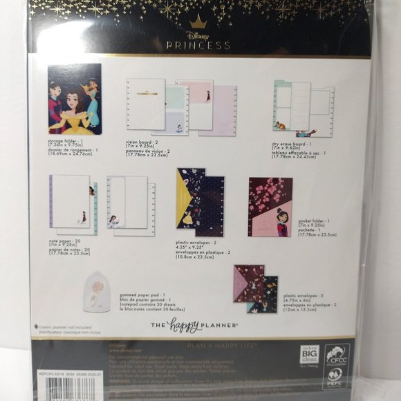 The Happy Planner Disney Princesses Companion Pack - Picture 3 of 3